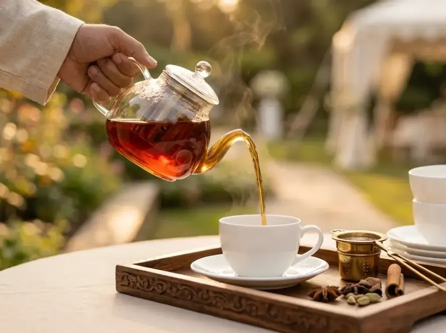Live Tea Preparation